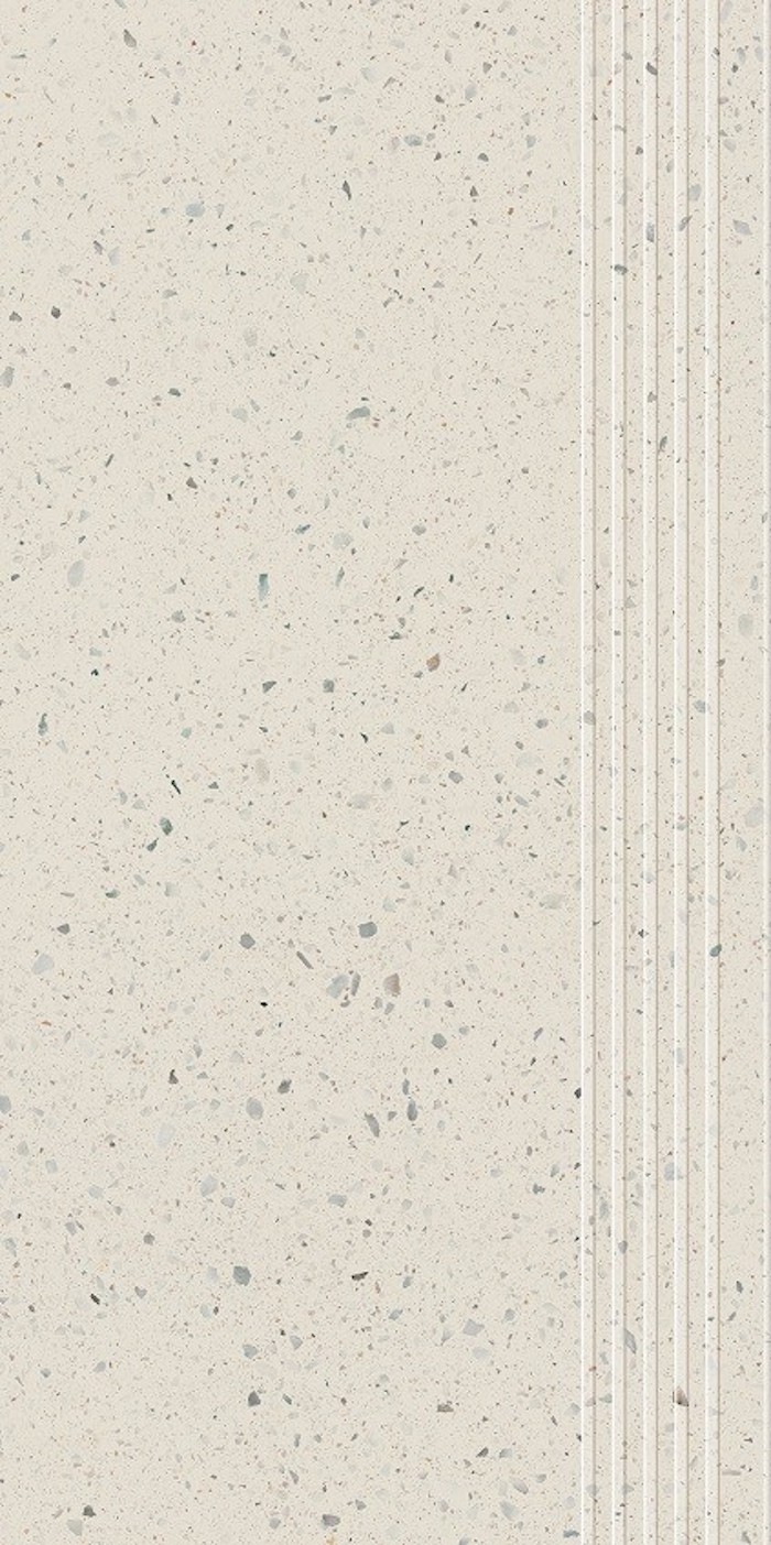 Schodovka Moondust Bianco Béžová Mat. 59,8x29,8 cm