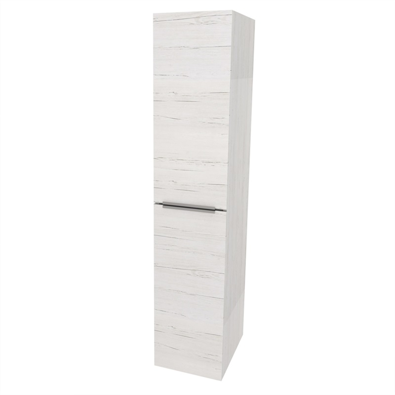 Mailo, koupelnová skříňka vysoká 170 cm,  Multidecor, Monumentální šedá