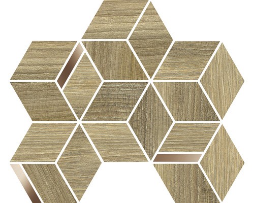 Dekor Brentwood Pireus Mosaic Hnědá 28,5x25 cm