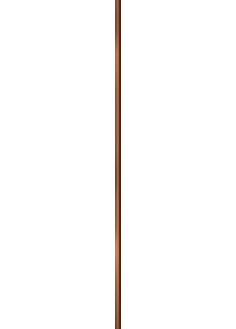 Listela Izmir GL Cuprum 60x1 cm