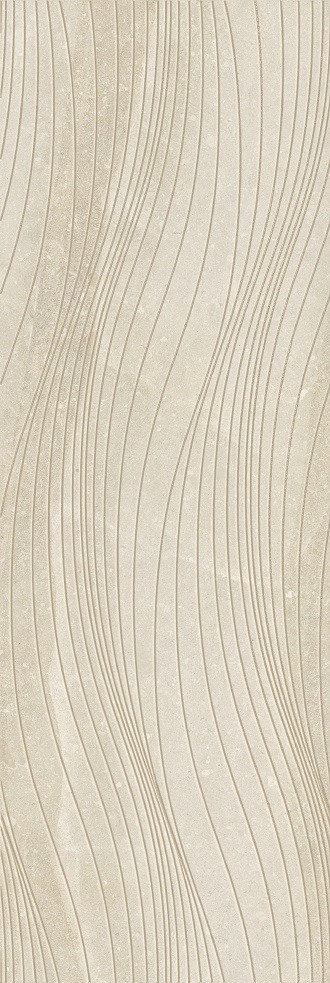 Dekor Maranello Cream Wave 75x25 cm