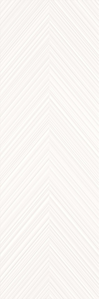 Obklad Arctic Storm Bianco Struktura Lesk Bílá 89,8x29,8 cm
