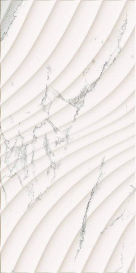 Obklad Carina Bianco Bílá Struktura Lesk 60x30 cm