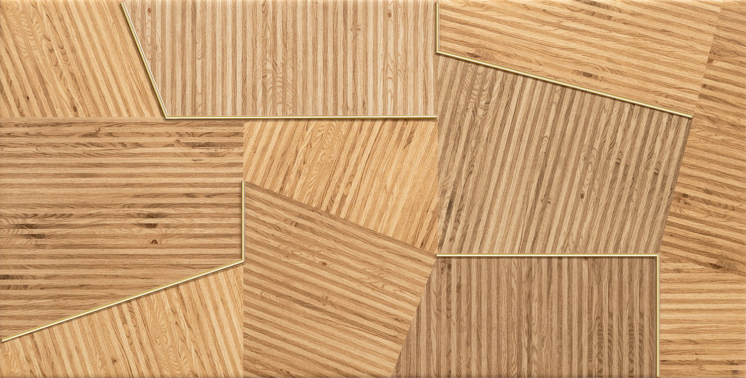 Dekor Flare Wood 30,8x60,8 cm