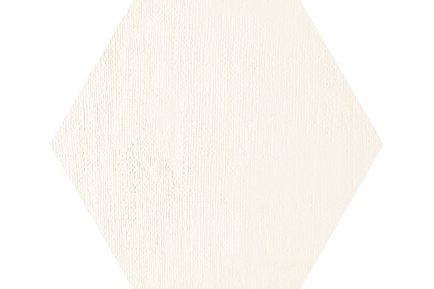 Dekor Mild Garden White Hex 22,1x19,2 cm