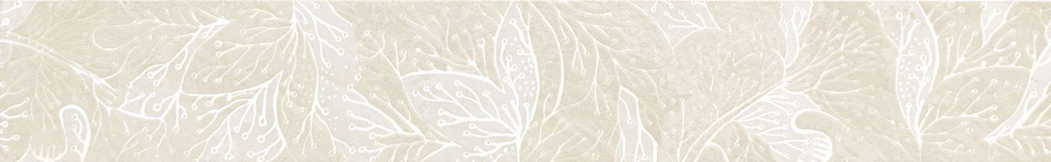 Listela Obsydian White 59,8x9,8 cm