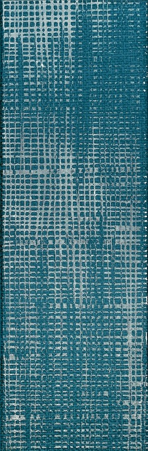 Dekor Nesi Blue Bar Silver 23,7x7,8 cm