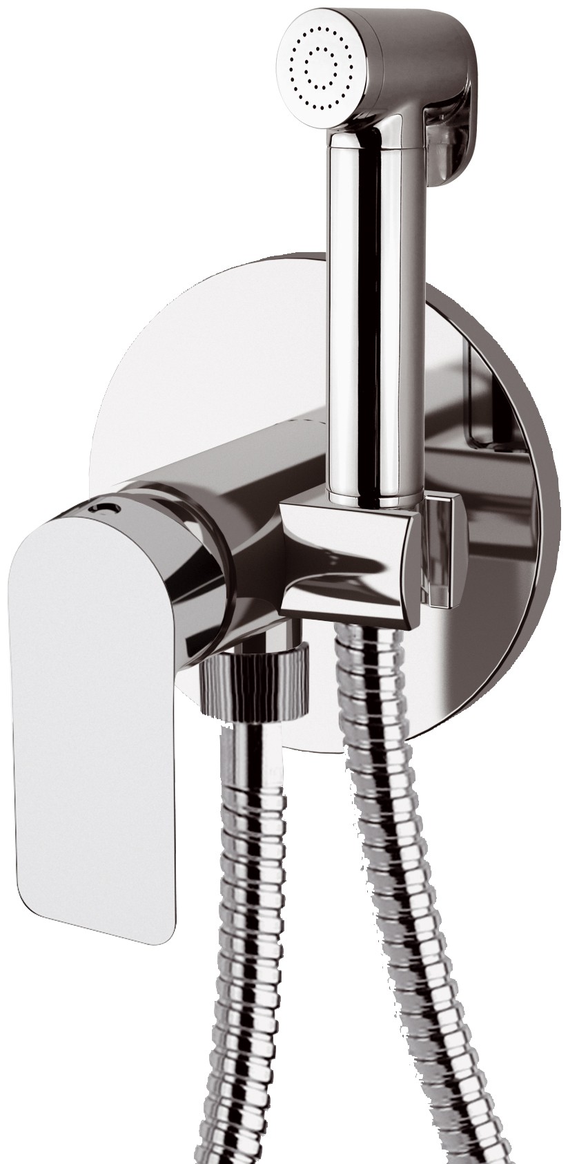Podomítková bidetová baterie ARNO 65W, chrom Barva - Chrom
