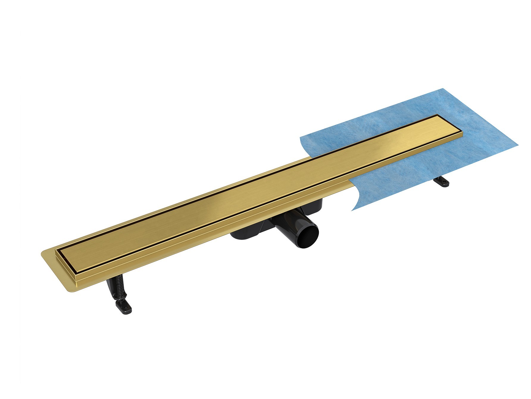 Odtokový žlab VIRGO DUO GOLD Rozměr A - 60 cm