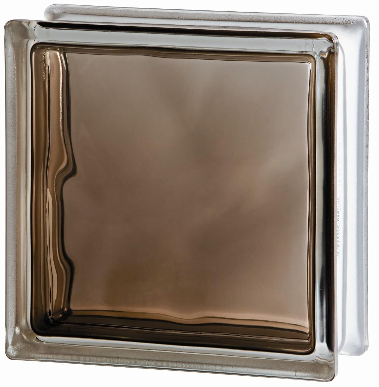 Luxfera 1919-8WBR Wave Brilly Bronze, s vlnkou, hnědá