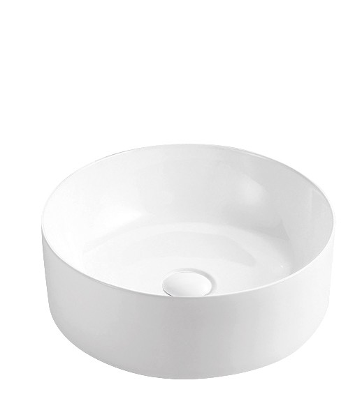 Keramické umyvadlo na desku RIANO 41×14 cm