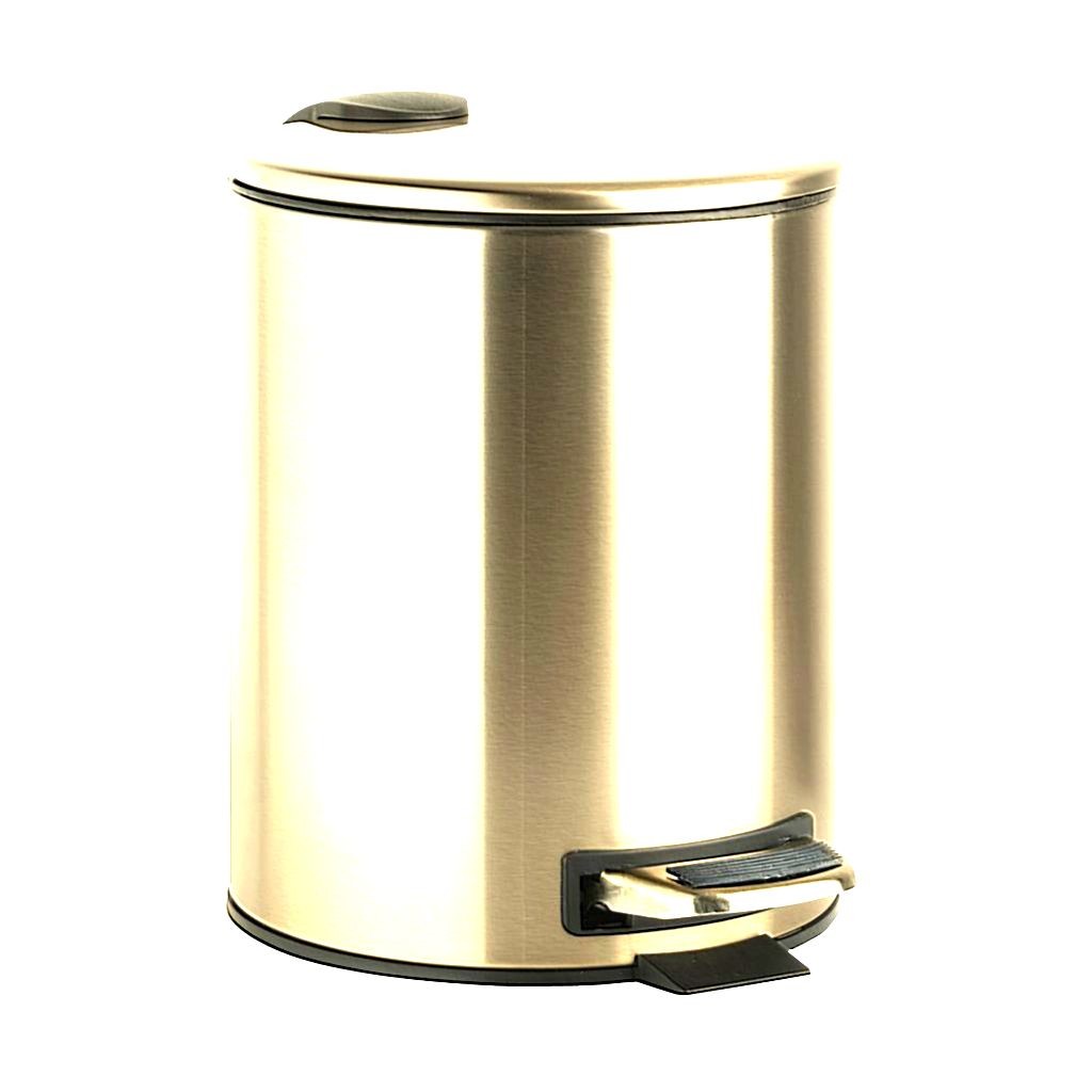 Odpadkový koš „Soft Close“, 5l, 205×265×205 mm Barva - 21 - zlatá lesklá