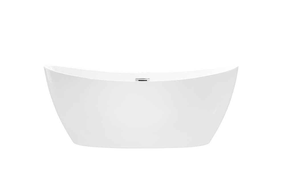 Volně stojící vana AYLA bílá Rozměr vany - 170 × 80 cm