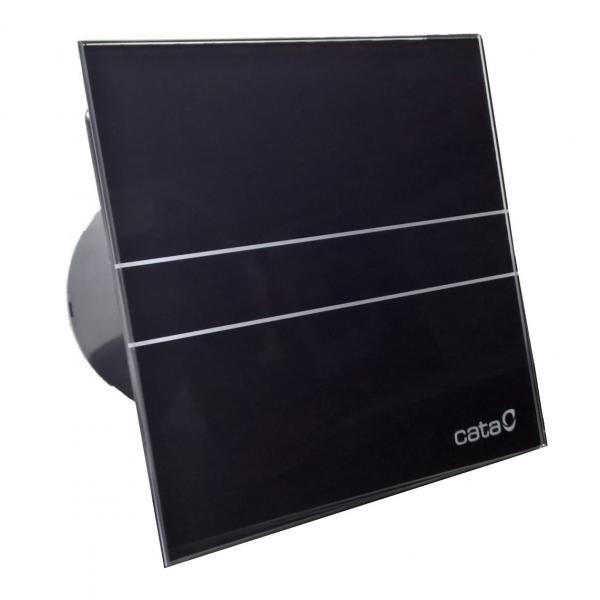 Axiální ventilátory na zeď či do stropu E100 GB, sklo černé