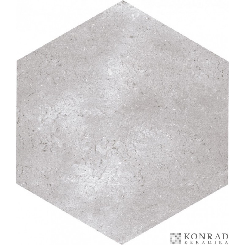 Dlažba Flamenco FLM12 Grey Natural Hexagon 33x28 cm