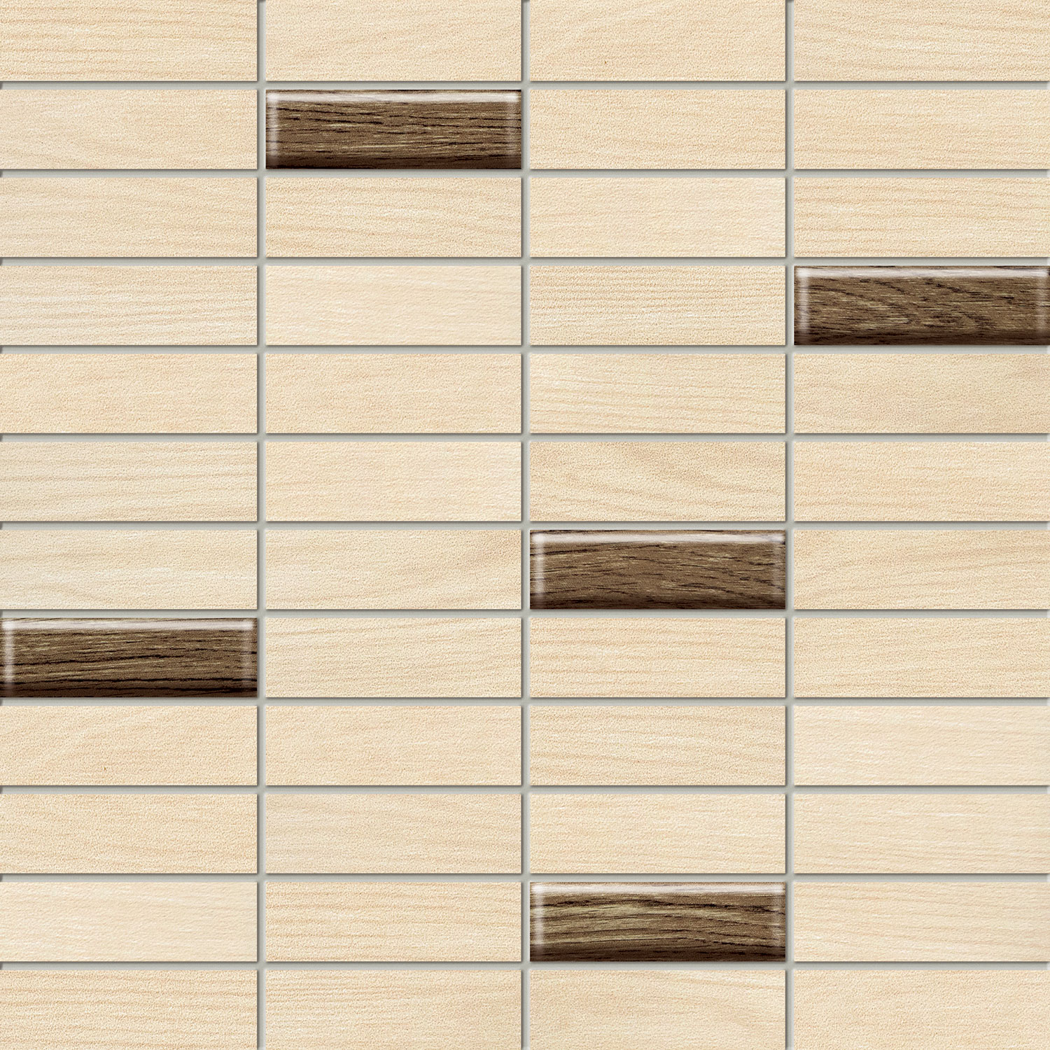 Mozaika Moringa Beige Glass 29,8x29,8 cm