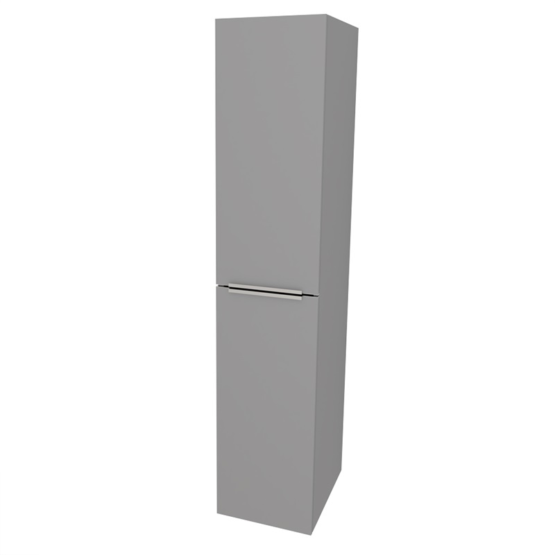 Mailo, koupelnová skříňka vysoká 170 cm,  Multidecor, Monumentální šedá