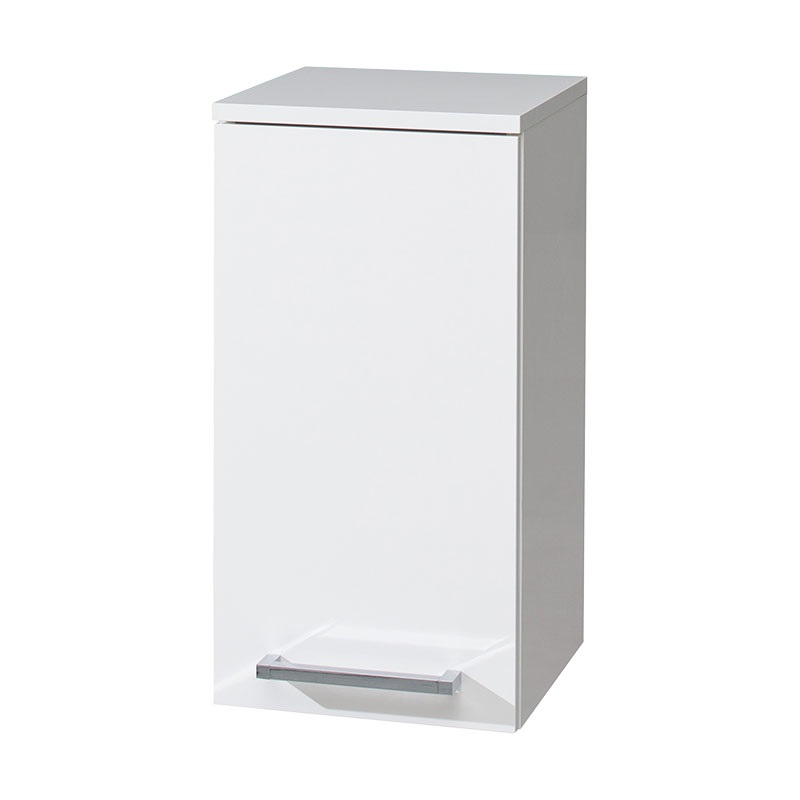 Bino koupelnová skříňka horní, 63 cm, pravá , bílá, dub