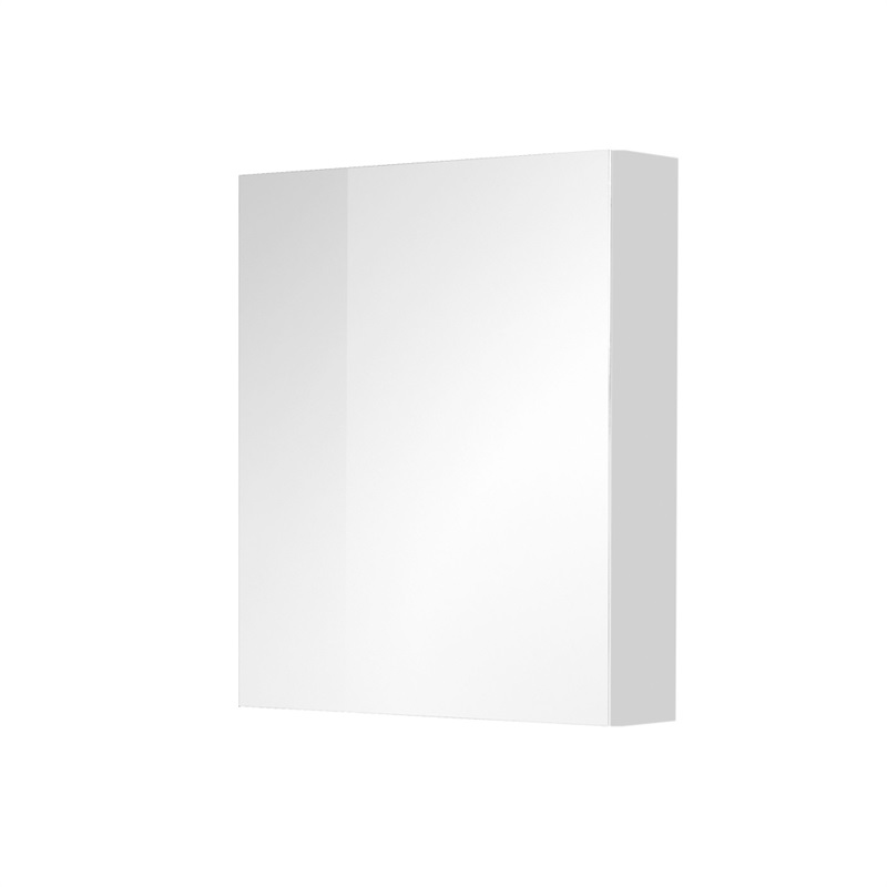 Aira, koupelnová skříňka, galerka, bílá, dub,  600x700x140 mm