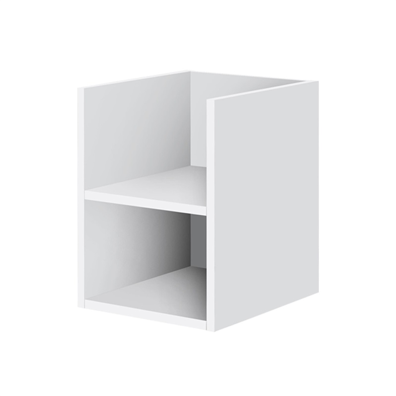 Aira desk, koupelnová skříňka, spodní bílá, dub,  40 cm