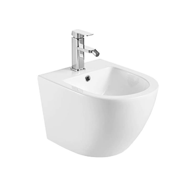 Bidet závěsný kapotovaný, 495x365x330, keramický, bílý